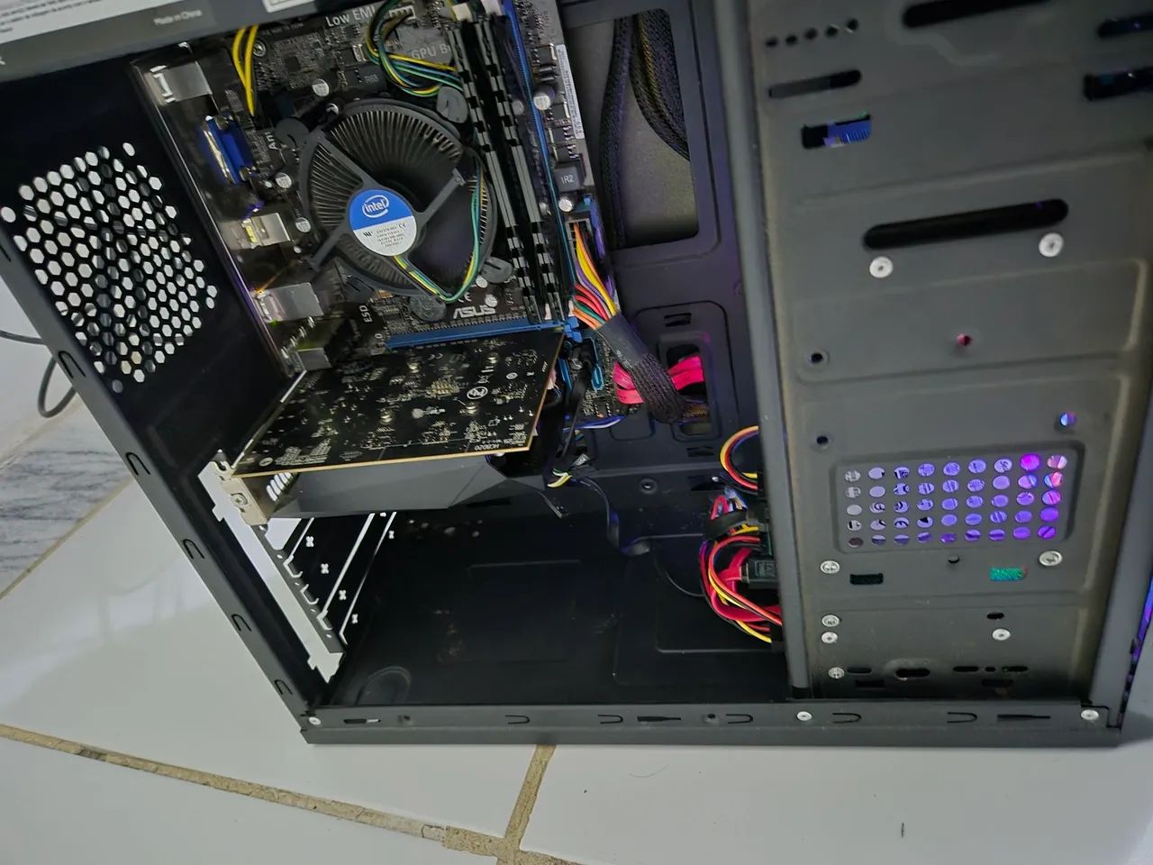 Pc gamer Xeon 1230v2 e Rx 550 - Foto 2
