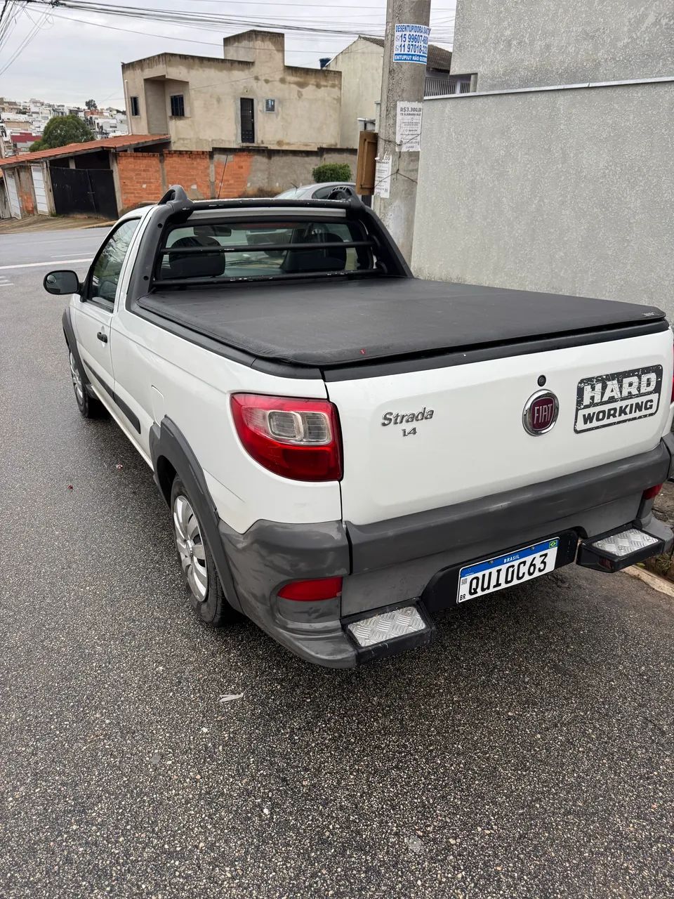 Fiat Strada Working Hard 1.4 Fire Flex 8V CS 2020 - Foto 2