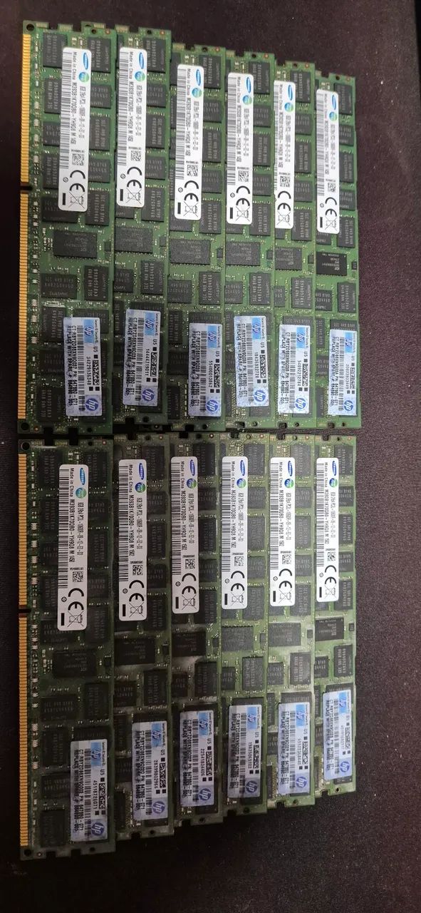 Lote Módulos Memoria RAM DDR3 ecc - Foto 2