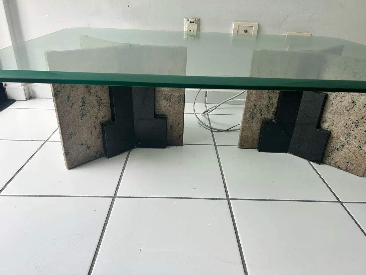 Mesa de jantar em mármore + cadeira + centro  - Foto 3