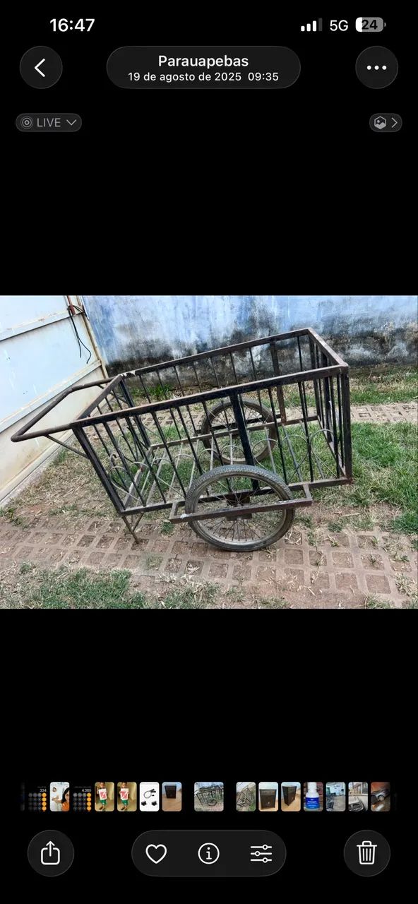Vende-se carrinho multiuso  - Foto 2