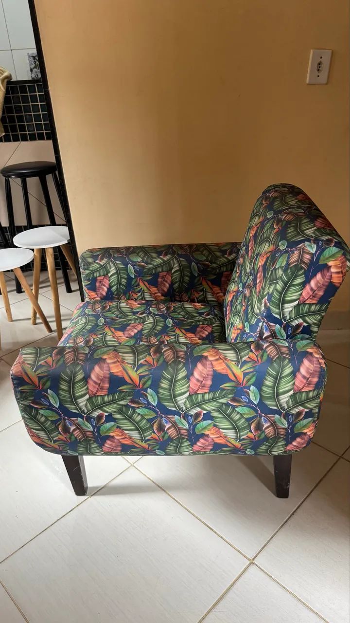 Poltrona estofadas com estampas  - Foto 2