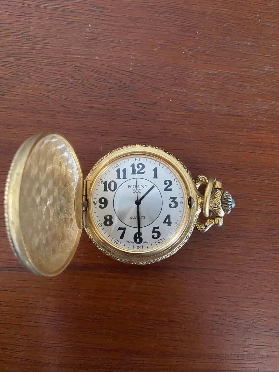 Relógio de Bolso Vintage da marca Botany 500. 