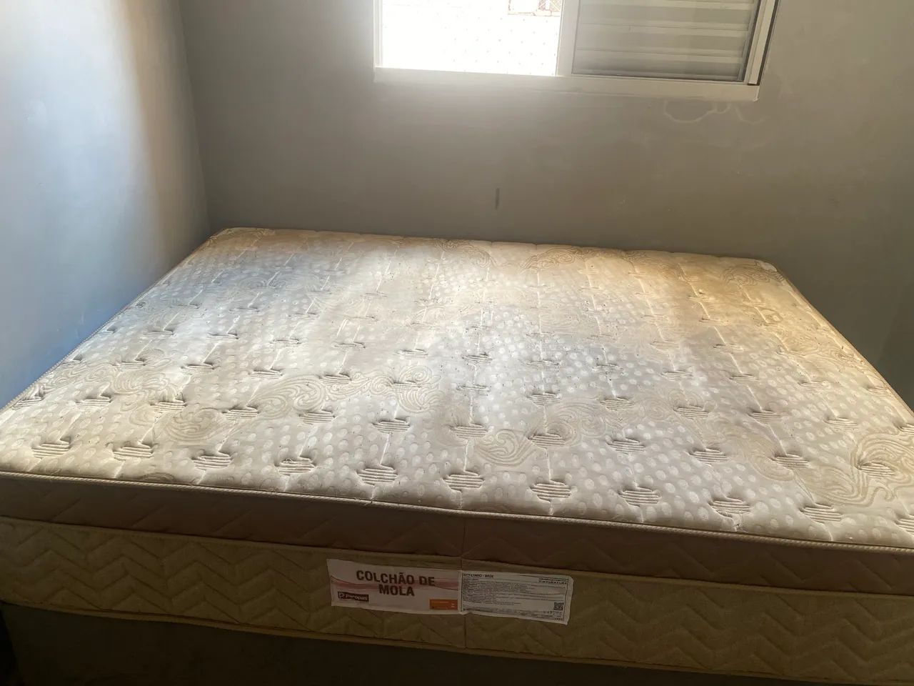 Cama box com colchão de molas - Foto 4