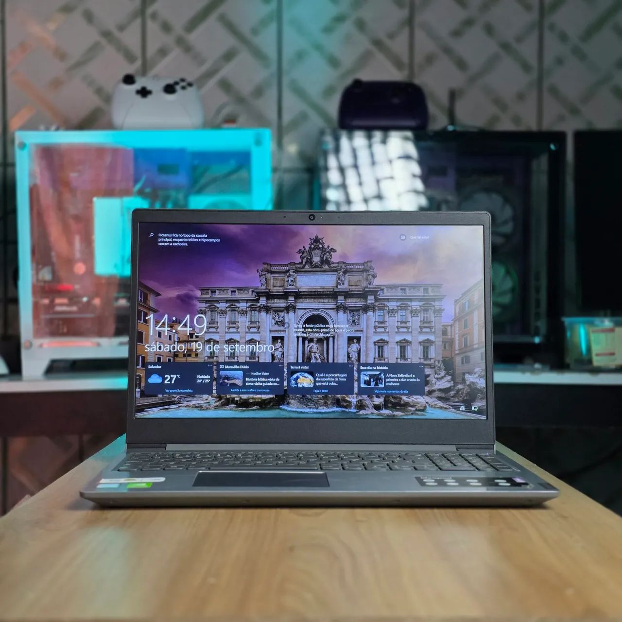 Notebook Lenovo i7 8 Geração - 8GB RAM + SSD - Foto 2