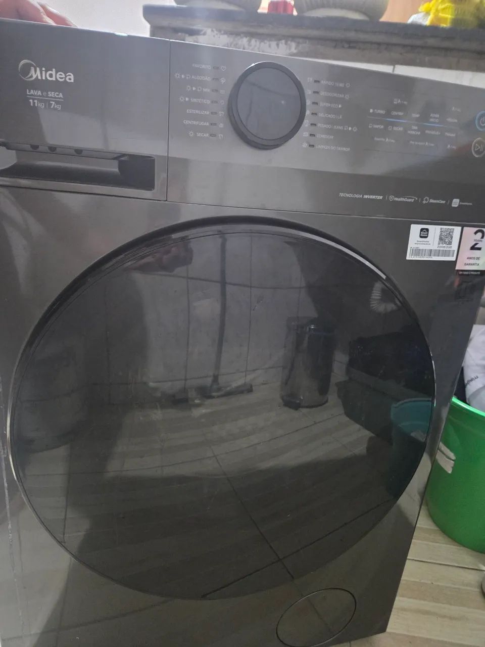 Lava e seca midea 