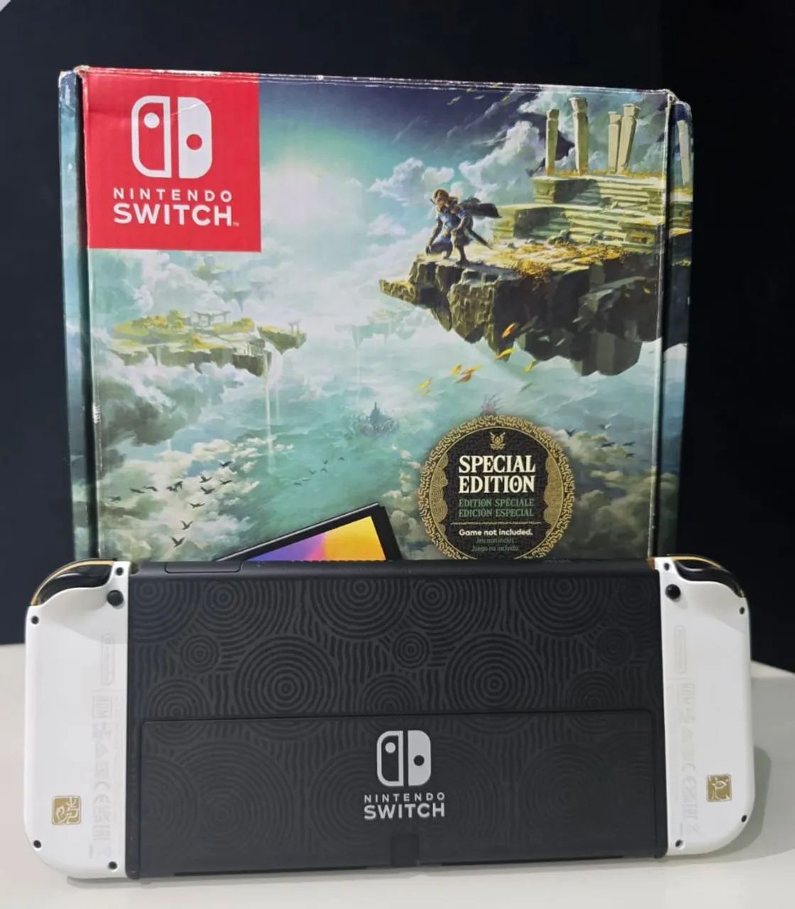 Nintendo Switch OLED Edição Zelda - NOVO - Foto 4