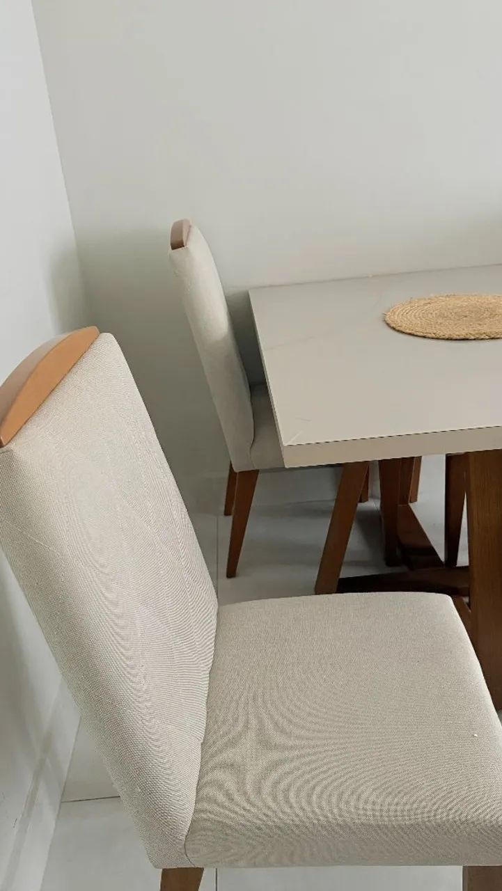 Mesa de jantar 4 cadeiras - Foto 2