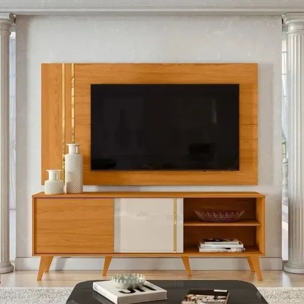 RACK E PAINEL PARA TV ATÉ 55 POLEGADAS