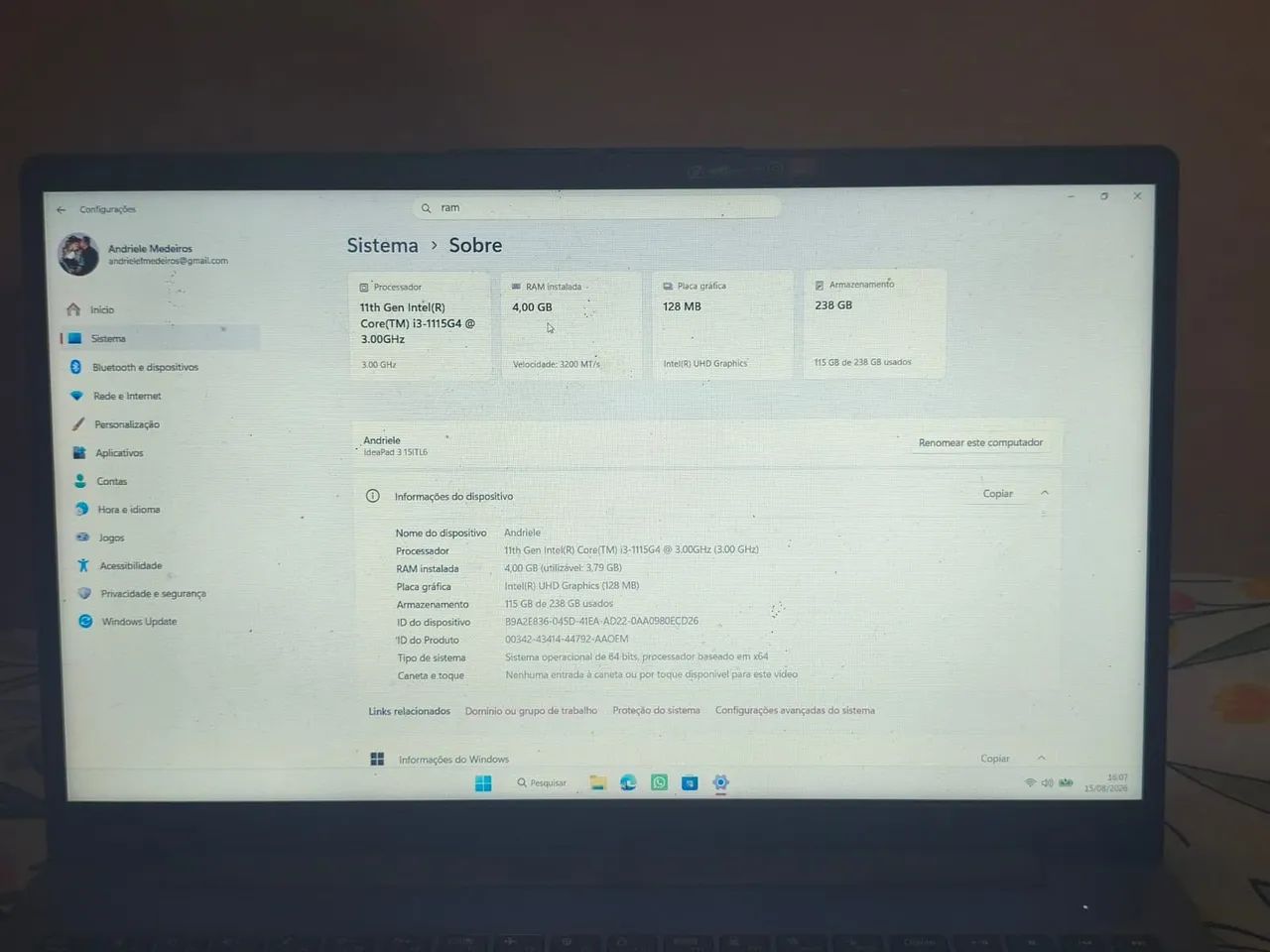 Vendo Notbook - Foto 4