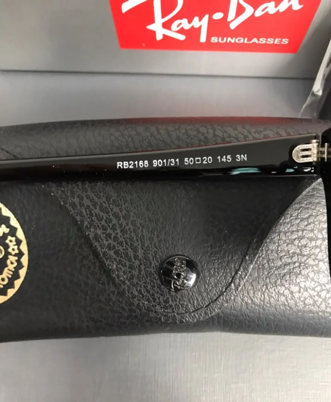 óculos de sol ray ban meteor black - Foto 5