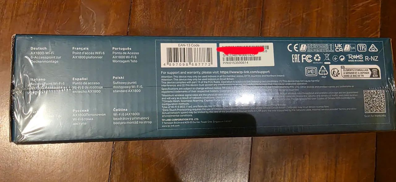 Acess Point Tplink OMADA - EAP610 (como novo) - Foto 6