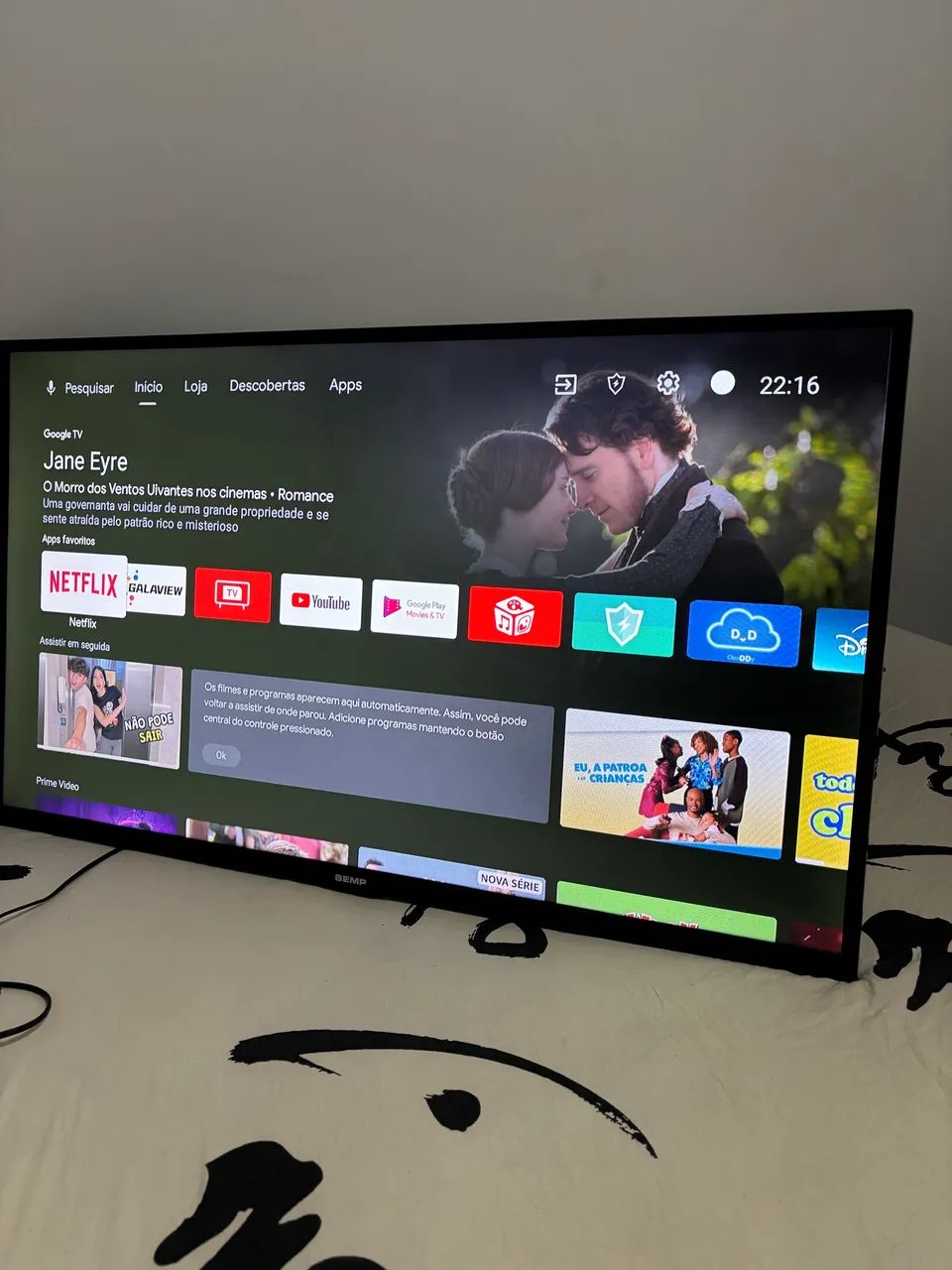 Tv 43 polegadas Semp Toshiba