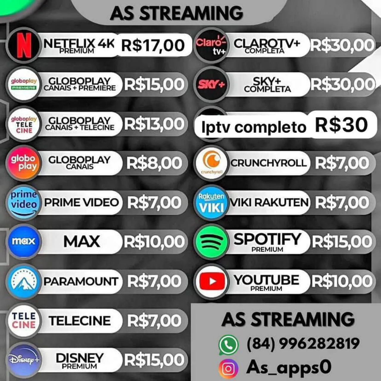 Serviços streamings  - Foto 2