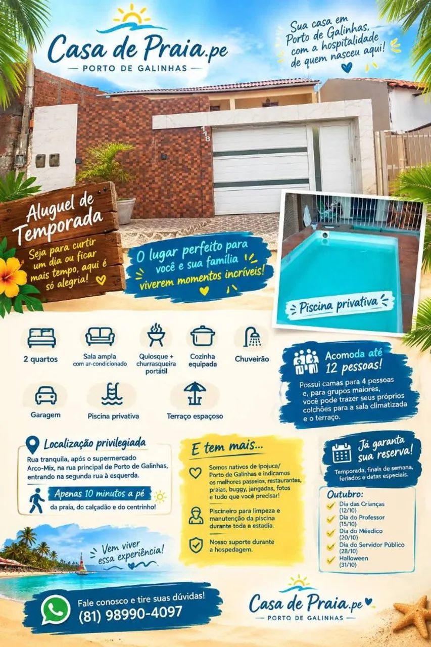 Casa em Porto de Galinhas 