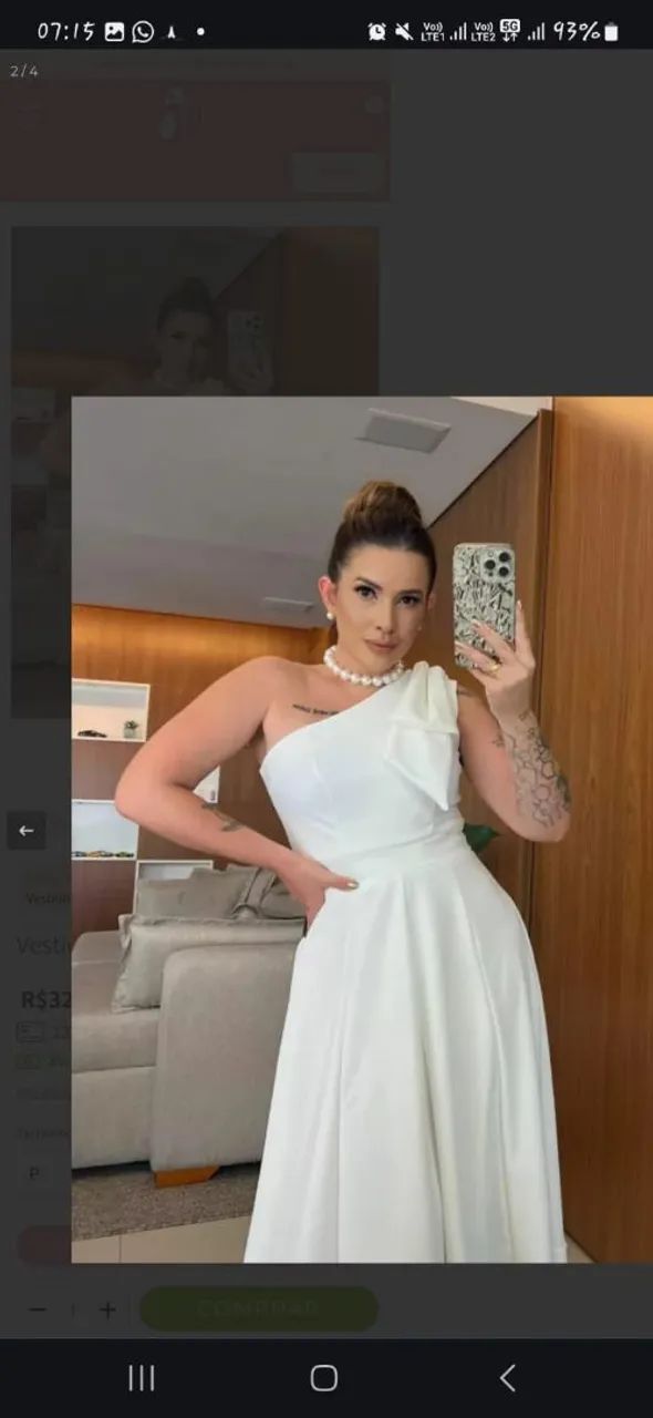 Vestido casamento civil plus size - Foto 3