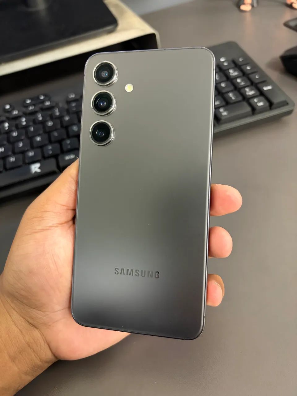 S24 512gb com caixa e nota fiscal  - Foto 2