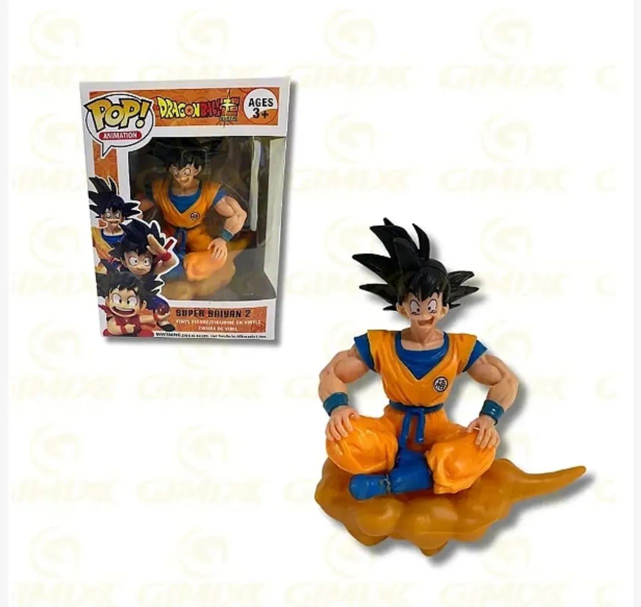 Goku dragon ball POP PVC na nuvem voadora - Brinquedos e Jogos