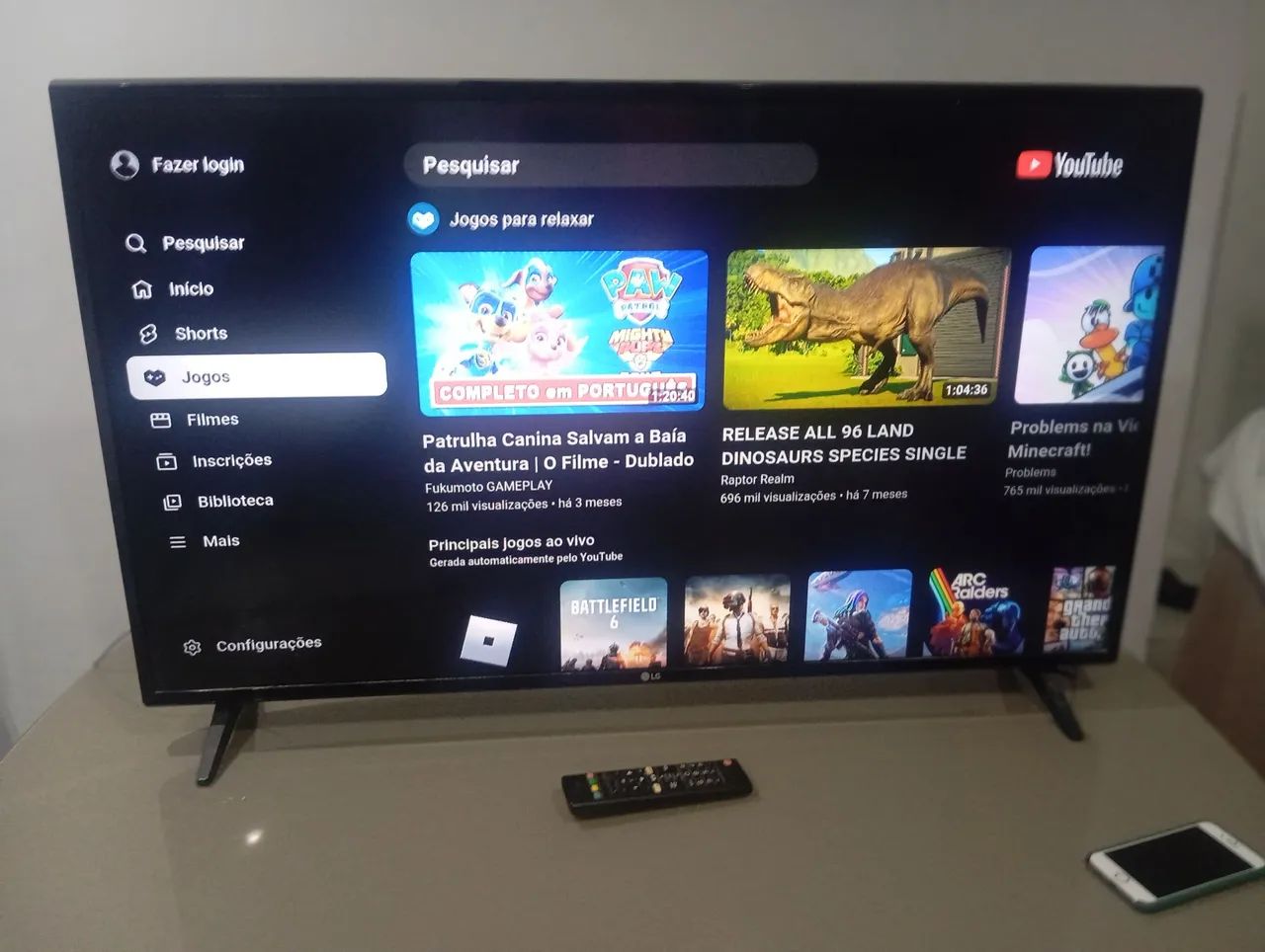 Vendo uma tv LG smart 43 polegadas  - Foto 4
