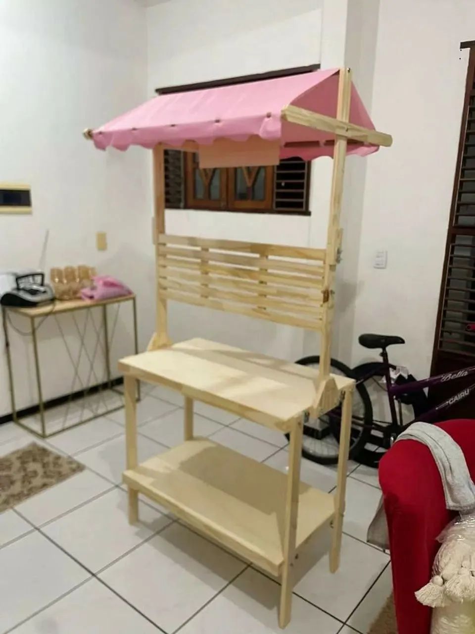 Bancada de Vendas Portátil - Dobrável e Transforma em Maleta - Foto 2