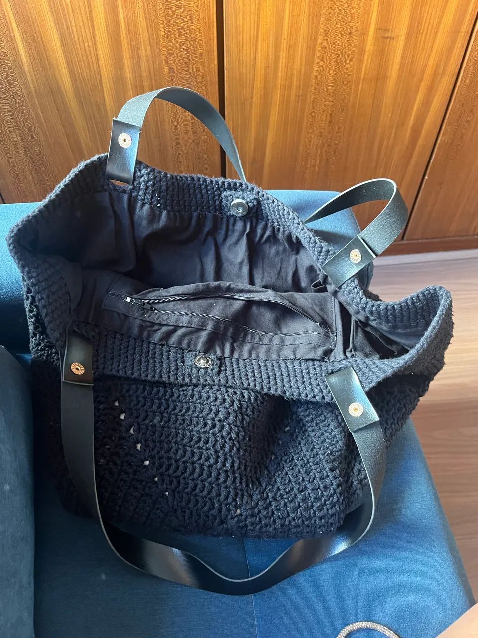 Vendo bolsa de crochê  - Foto 3