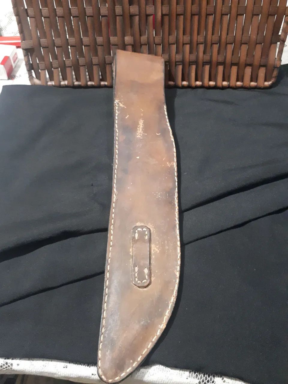 Bainha couro 37 cm - Foto 2