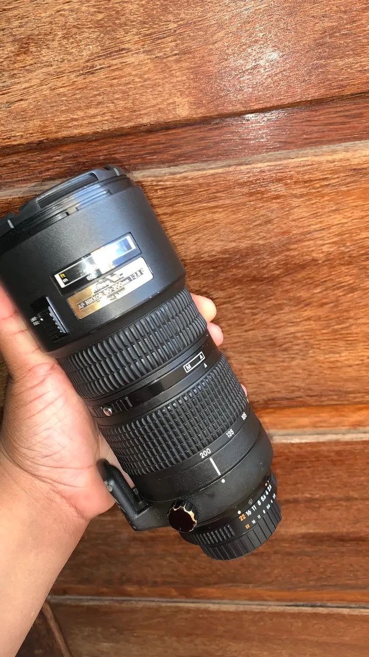 AF NIKKOR 80-200mm 1:2.8 D, - Acessórios para Câmeras e Filmadoras