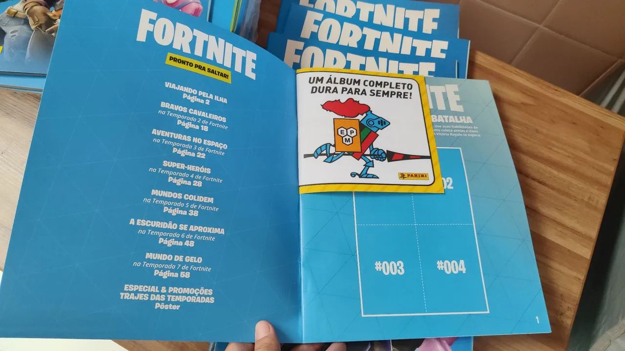 Álbuns Vazios Fortinite ( tem 36 Álbuns ) - Foto 5