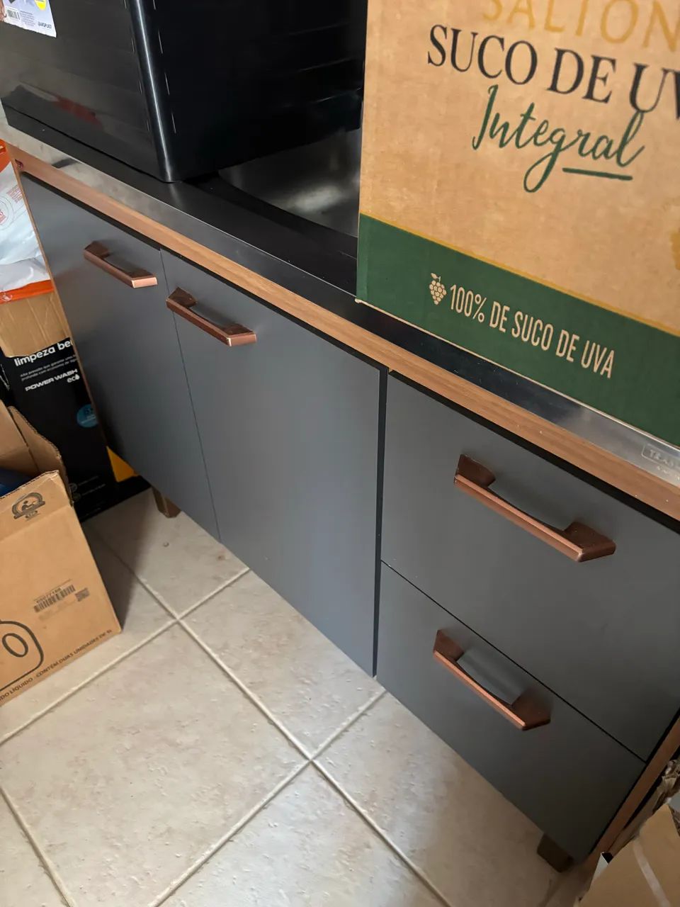 Pia de cozinha semi nova