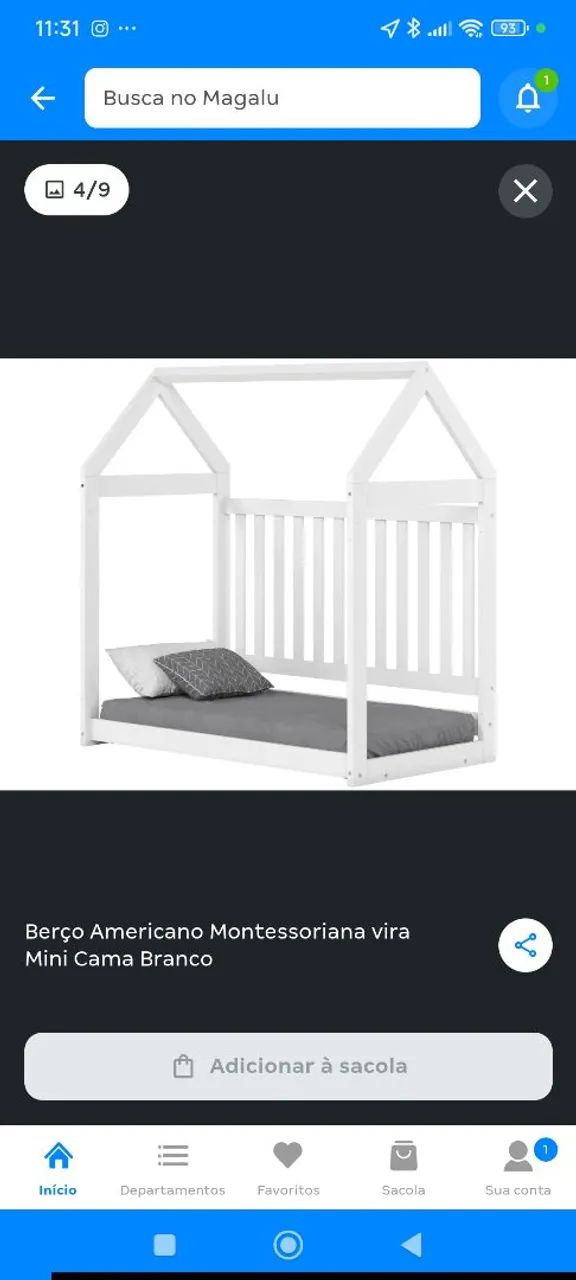 Vendo berço cama montessoriana 100% mdf - Foto 2