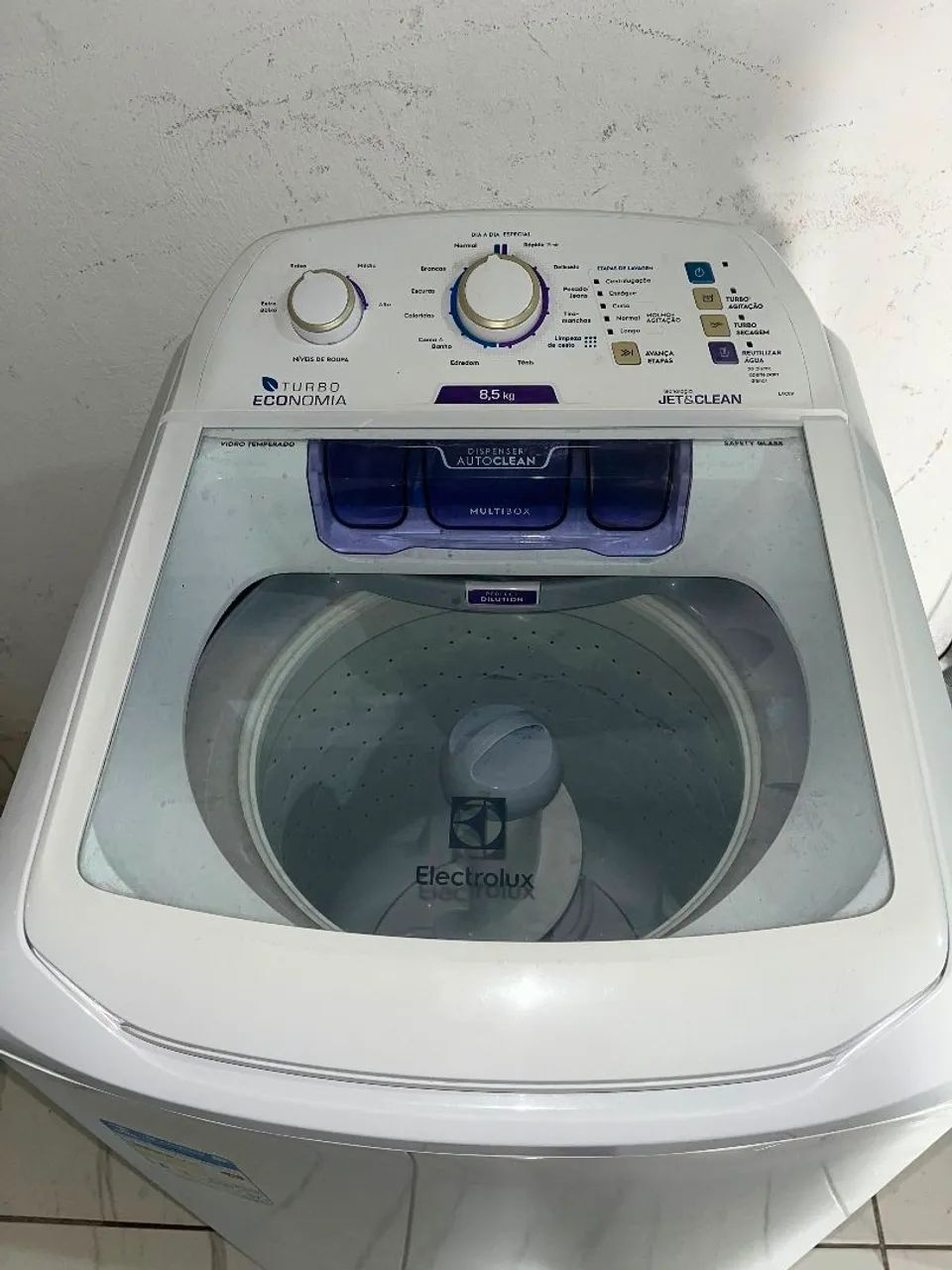 Máquina de lavar Eletrolux 8,5Kg