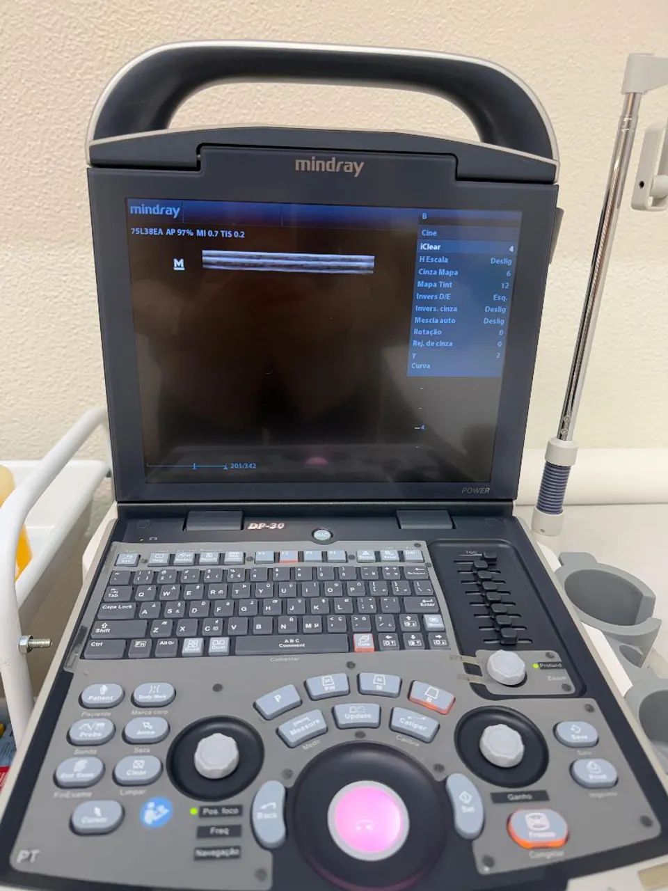 Ultrassom Portátil DP-10 Mindray 