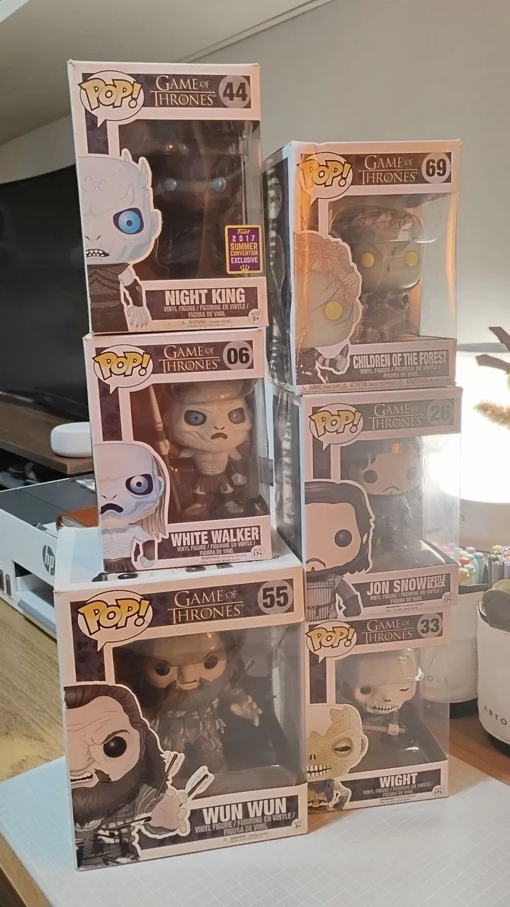 Coleção Funkos Pop Game of Thrones - Muralha - Foto 2