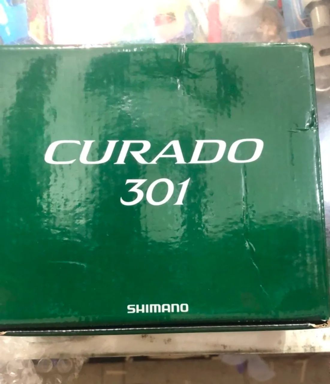 Shimano Curado 301 / carretilha nova 