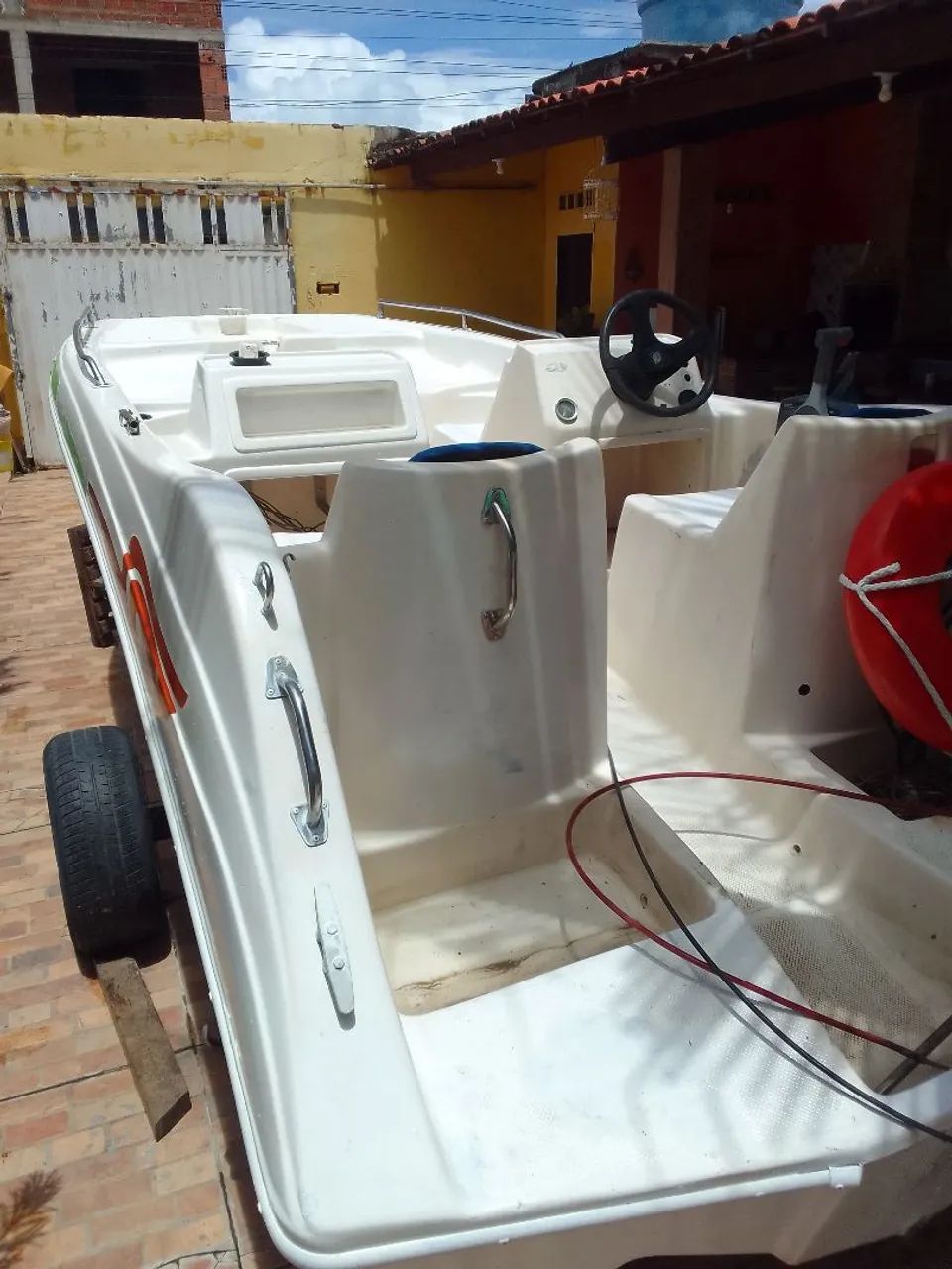 Lancha sprt Fischer sem motor  - Foto 2