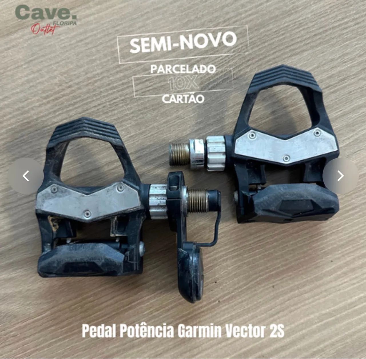 Pedal - Potência - Garmin Vector 2 S 
