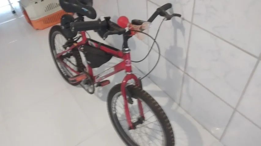 Bike eletrica vermelha - Foto 2