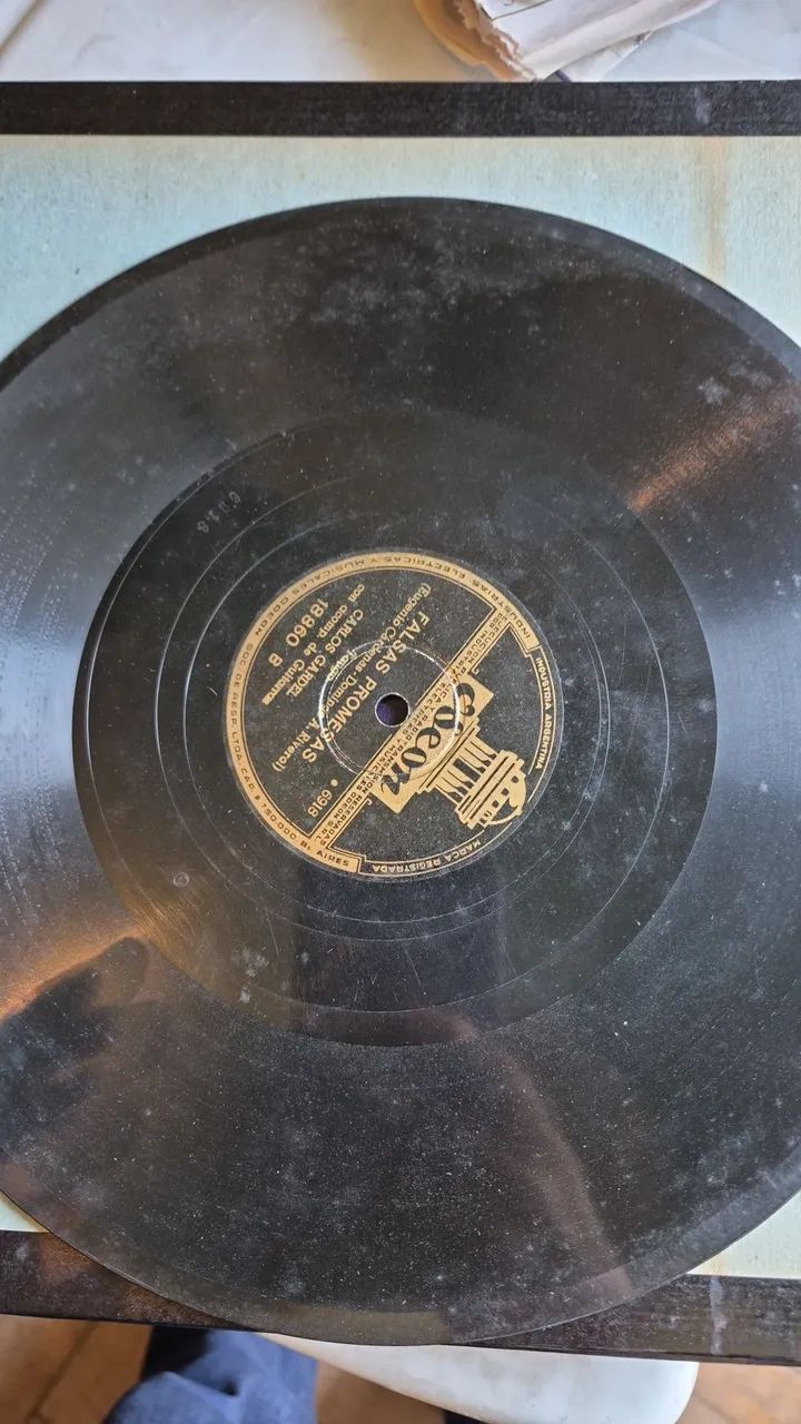 Disco de opera 78 rotações 