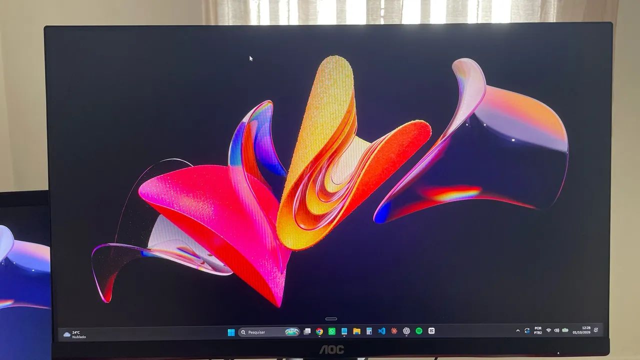Vendo monitor gamer 144Hz com 24? polegadas  - Foto 2
