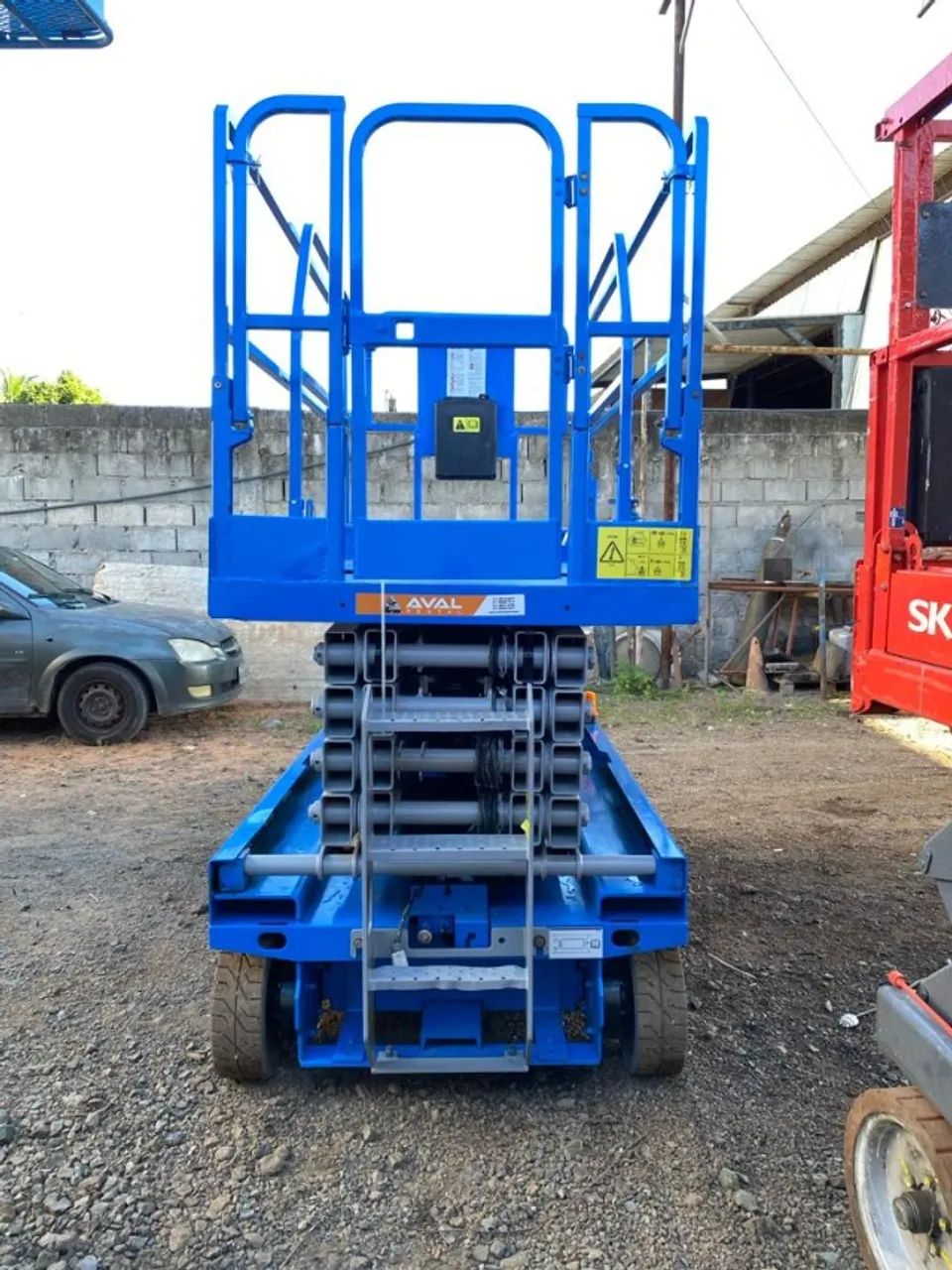 Plataforma elevatória tesoura GS-3246, seminova, ano 2013, toda operacional - Foto 3