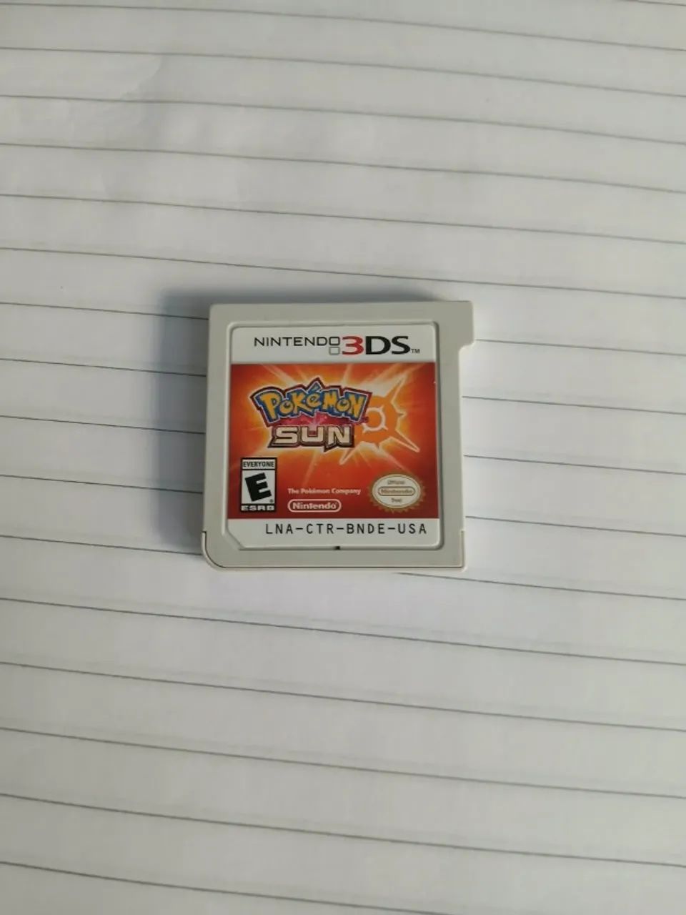 Pokemon sun 3ds
