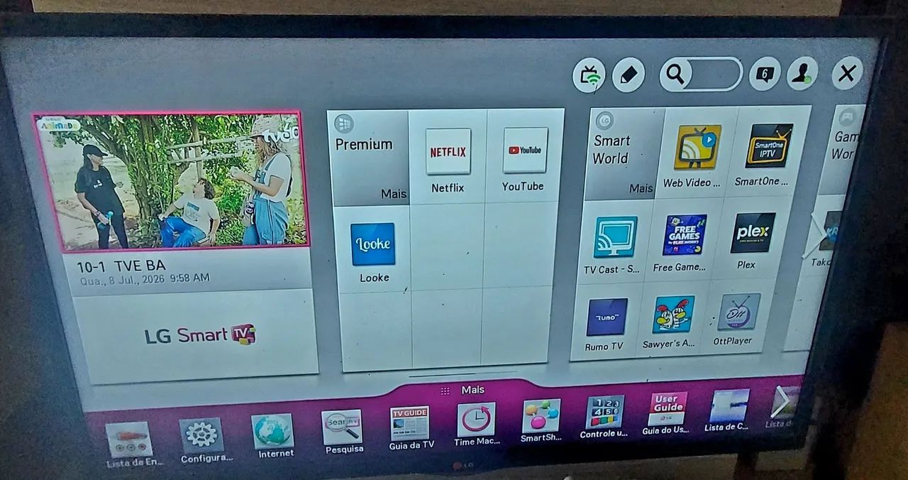 SMART TV LG 43 Polegadas Aceito cartão de crédito  - Foto 2