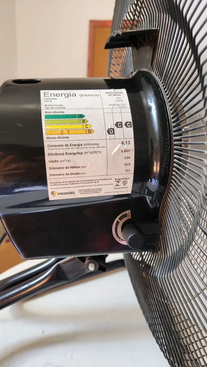 Ventilador de mesa 50 cm - Foto 2