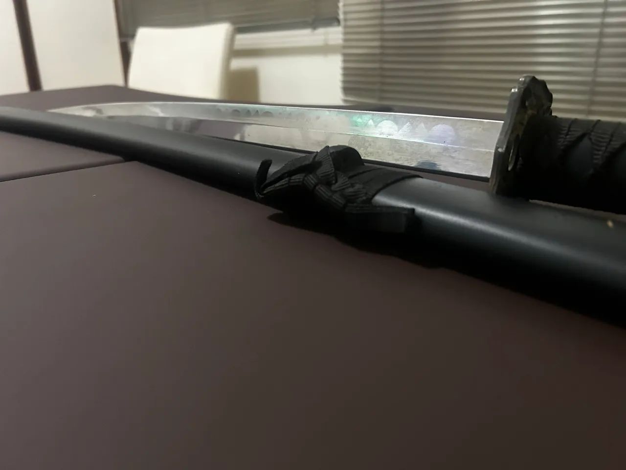 Katana decorativa em aço ! - Foto 2
