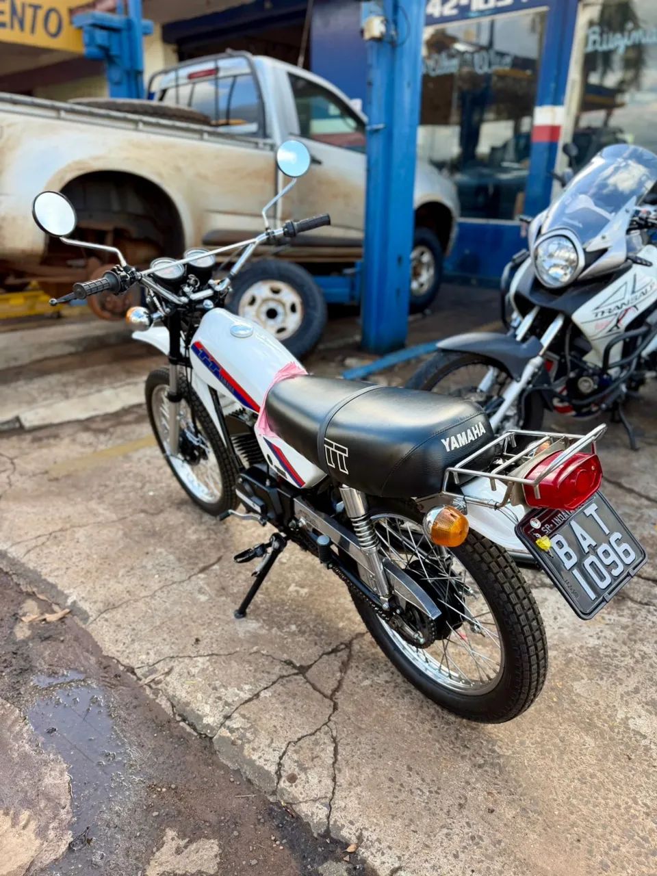 Yamaha tt placa preta  - Foto 2