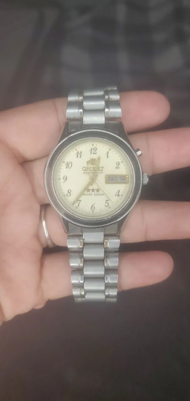 Relógio Orient "3 Estrelas" Automático - Clássico Vintage