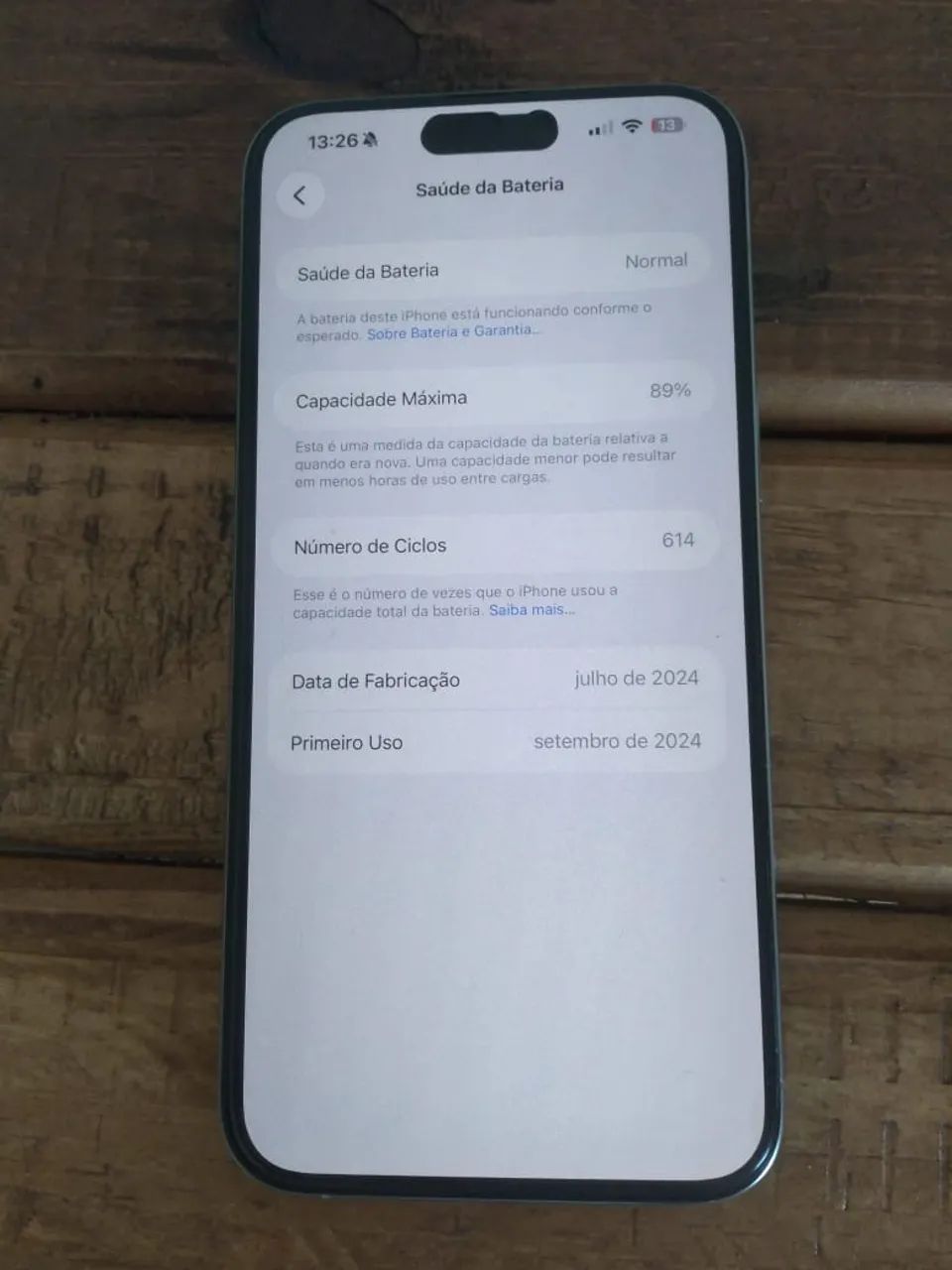 iPhone 15 Pro Max IMPECÁVEL 89% Bateria - Foto 5