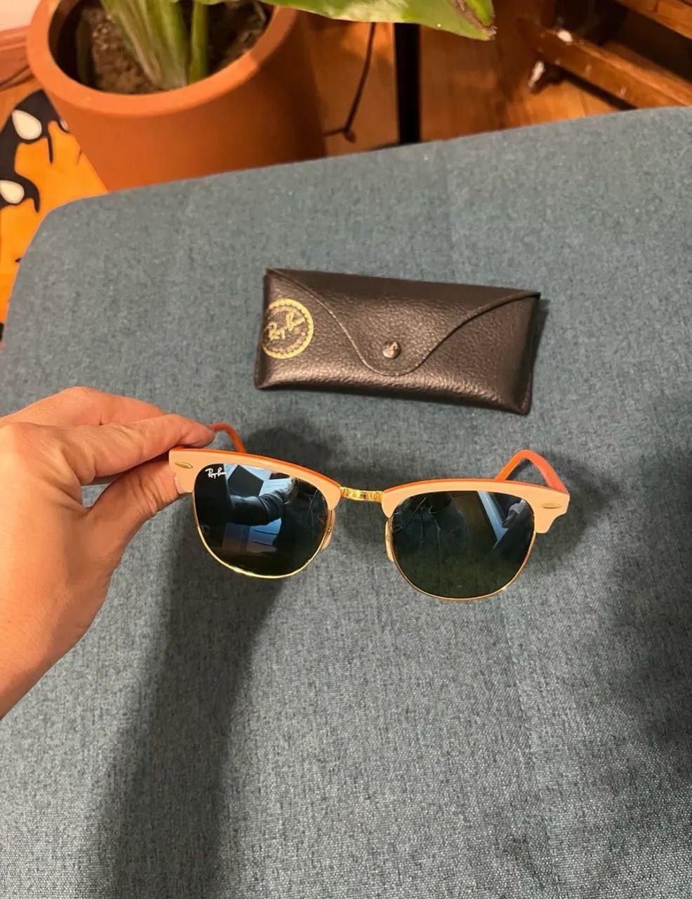 Óculos rayban clubmaster original  - Foto 5