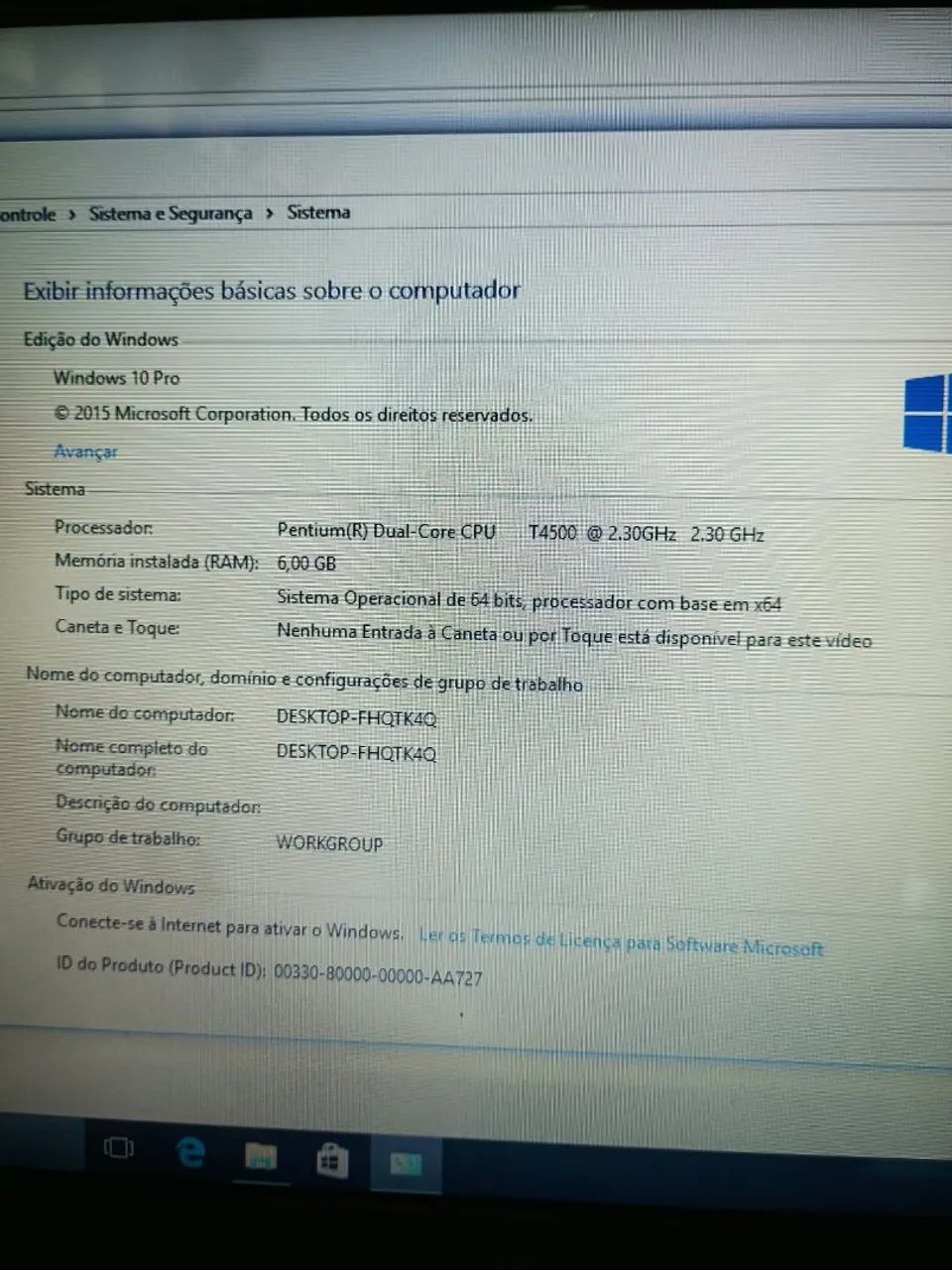 Notebook Hp Intel Pentium com 6gb de memória RAM  - Foto 5