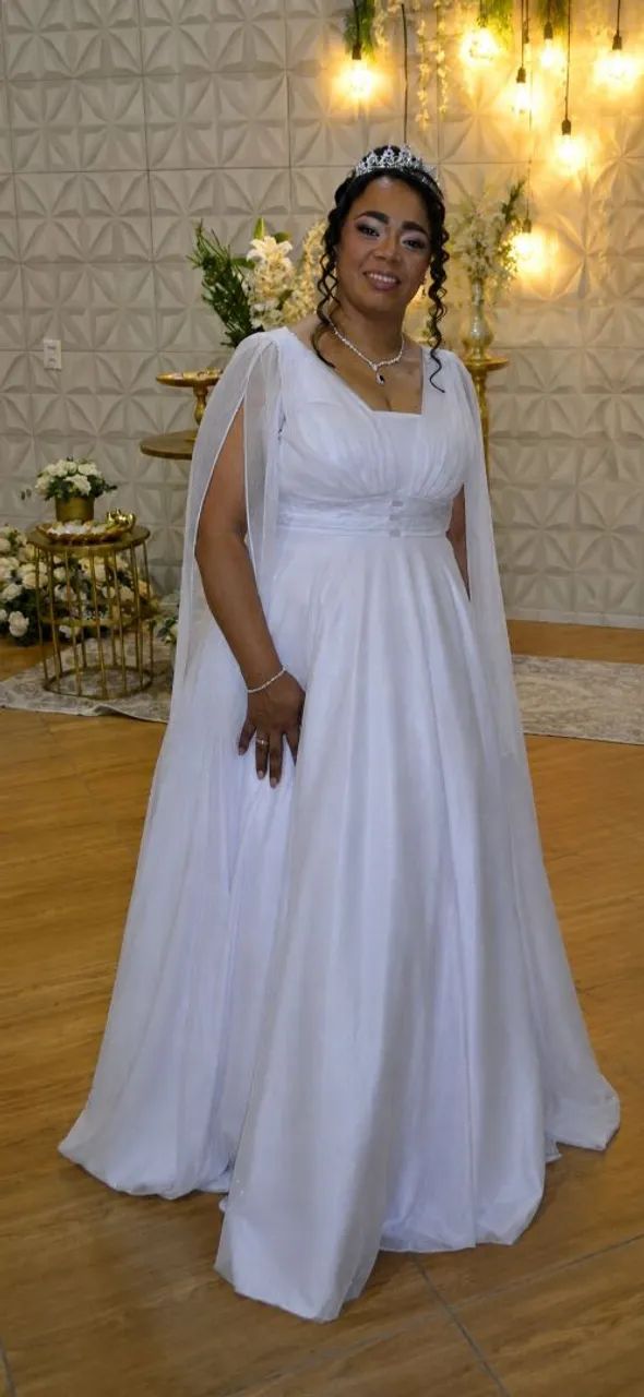 Vestido de noiva e alguns acessórios de casamento  - Foto 4
